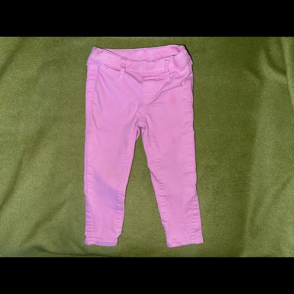 TRUE RELIGION Baby girl 2T pink skinny jeans